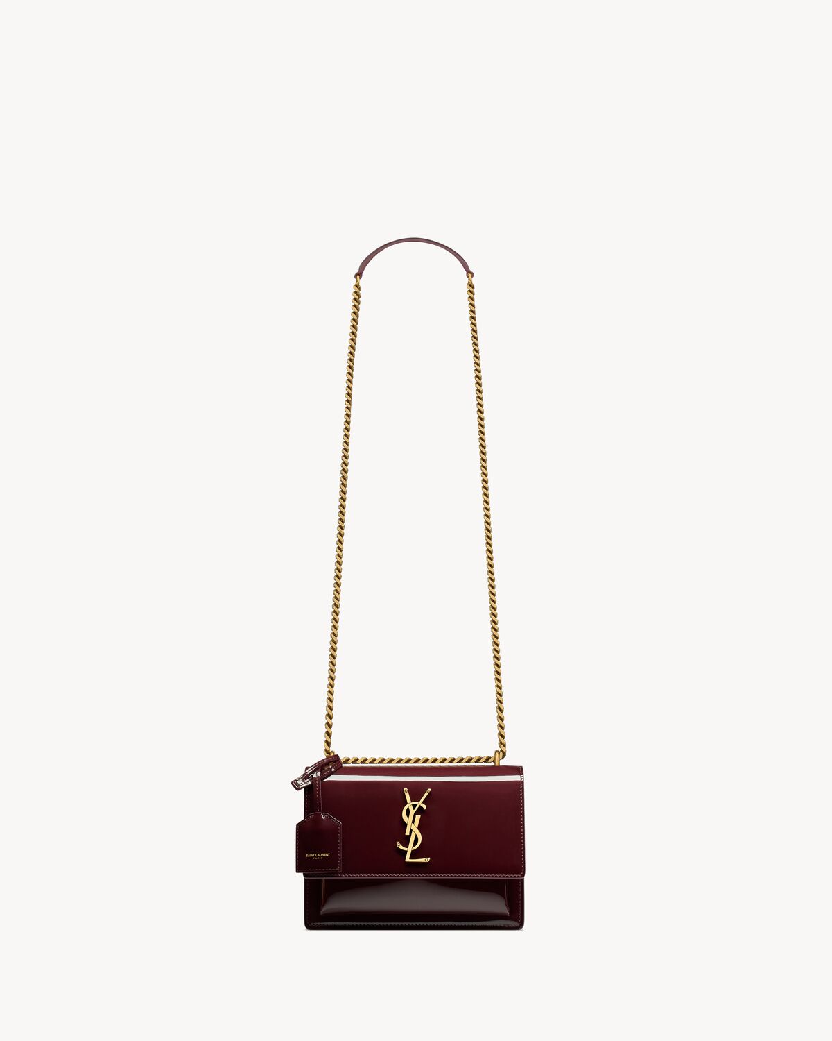 YSL Sunset Small in Patent Leather - Image 1
